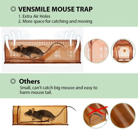 X-PEST Electric Mouse Trap (MK08) ,Upgraded Rat Trap , Extra Large Mouse  Traps Indoor for Home - x-pest